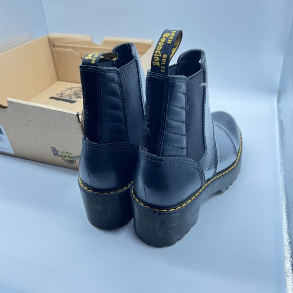 Dr. Martens Rozalie Distressed Patent Chelsea boots women’s size 9 - Picture 3 of 9